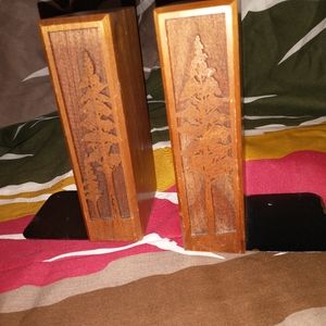 VINTAGE LASERCRAFT BOOKENDS